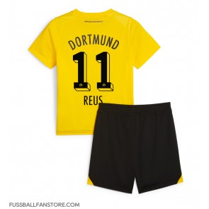 Borussia Dortmund Marco Reus #11 Replik Heimtrikot Kinder 2023-24 Kurzarm (+ Kurze Hosen)
